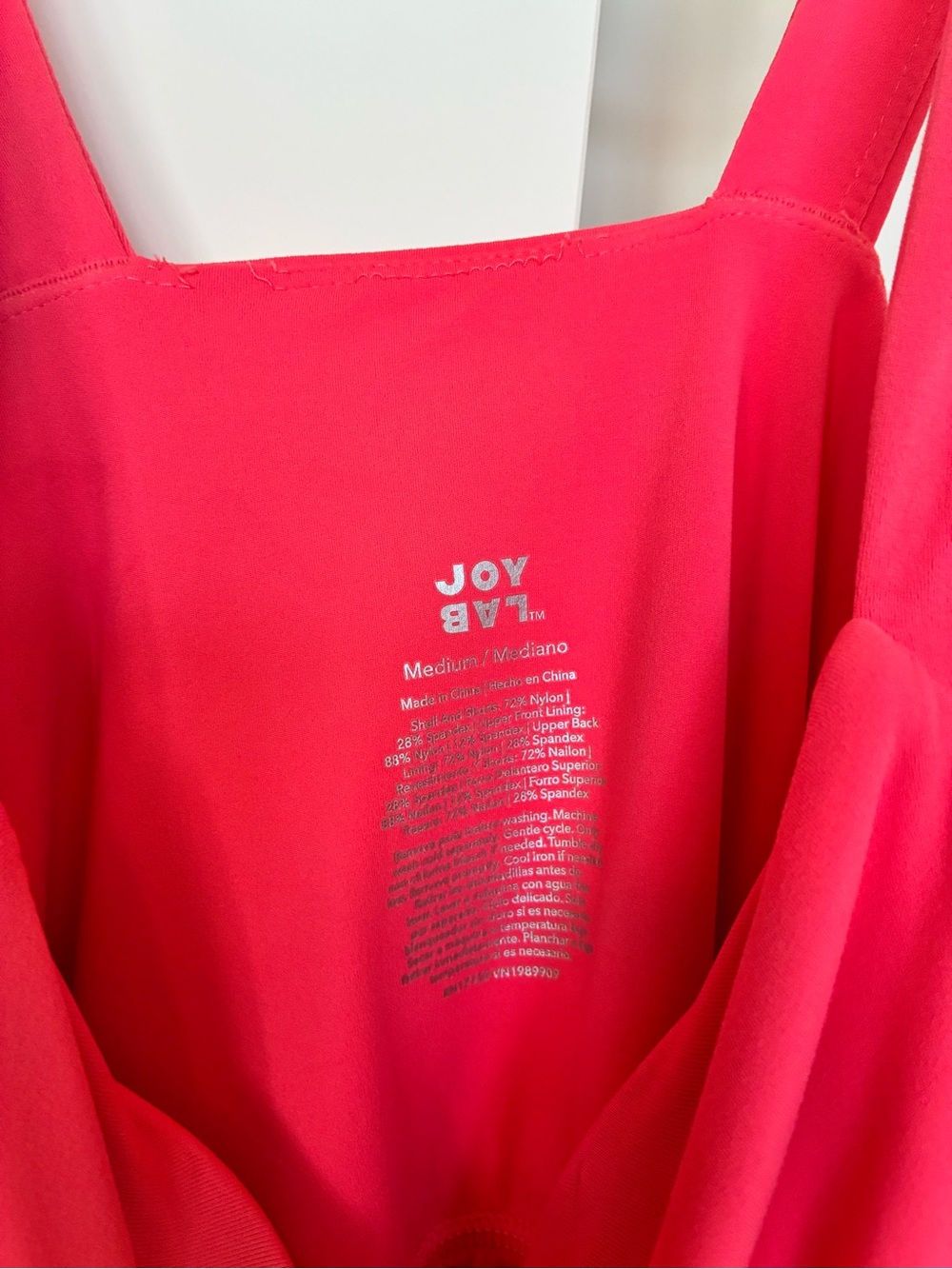 JoyLab Hot Pink Athletic Dress with Built-in Shorts Size Medium - Picture 3 of 5